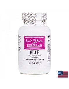 Келп (кафяви водорасли, фукус) Щитовидна жлеза 90 капсули