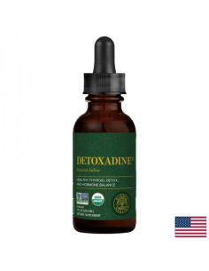 Сертифициран органичен атомен йод За здрава щитовидна жлеза 29,6 ml