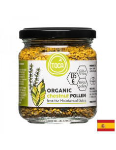 Organic Chestnut Pollen Био пчелен прашец (от кестеново дърво) 125 g