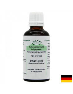 Schwarzkümmelöl Студено пресовано масло от Черен кимион 50 ml капки