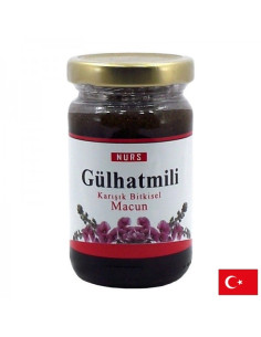 Билкова паста с пчелен мед и цвят от ружа При кашлица и болки в гърлото 120 g