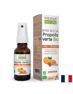 Спрей за гърло С екстракт от прополис, грейпфрут (семена), пчелен мед и портокал 20 ml