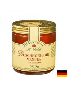 Buschhonig mit 40- Manuka Neuseeland Мед от храстовидни растения с 40- Манука (от Нова Зеландия) 500 g