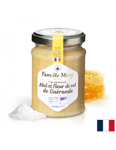 Honey - fleur de sel de Guérande Мед и морска сол от Геранд (Франция) 230 g