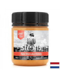 Mонофлорен мед от манука 514+ MGO, 15+ UMF Monofloral Manuka Honig Steɘns 225 g