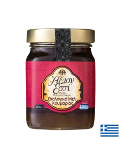 Био мед от ягодово дърво Пелопонес, Гърция 450 грама