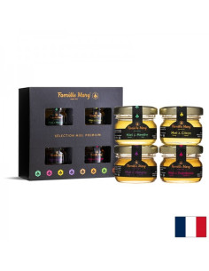 Селекция от премиум акациеви медове с етерични масла Selection Miel Premium 4 бр. х 30 g