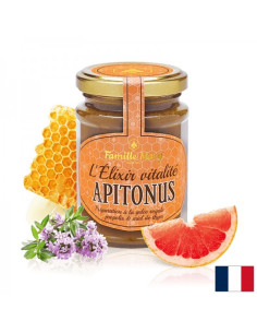 Витален еликсир Apitonus с пчелно млечице, прополис и пчелен мед от мащерка, 230 g