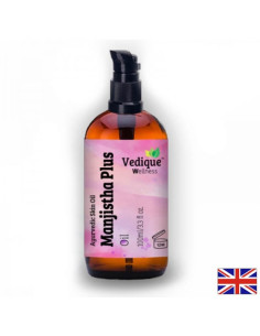 Масажно масло за лице Манджиста Плюс (Manjistha) При акне, екзема, псориазис, сърбеж 100 ml