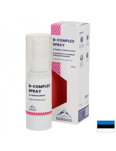 Нервна система Витамин В-Комплекс Спрей за уста с вкус на мента 30 ml / 200 впръсквания