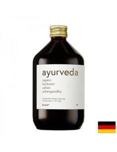 Еликсир Аюрведа Oxymel Ayurveda с шафран, ашваганда и куркума 500 ml, 50 дози