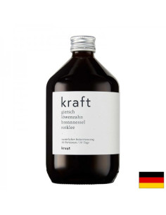Еликсир за енергия и лекота Oxymel Kraft с коприва, глухарче и червена детелина 500 ml, 50 дози