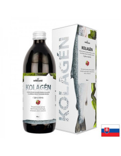 Морски колаген, хиалуронова киселина, витамин С и магнезий Формула за коса, кожа и нокти 500 ml, 16 дози (с вкус на манго)