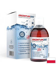 Колоидно сребро Argentum200 25 ppm, 500 ml