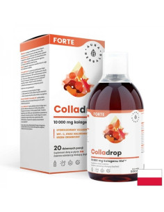Коса, кожа и нокти Колаген Форте HM (с хиалурнова киселина, витамин С и силиций) 500 ml