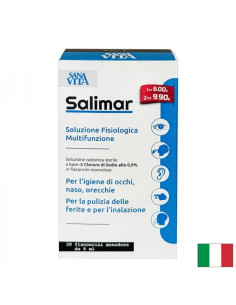 Мултифункционален физиологичен разтвор Sanavita 30 флакона х 5 ml