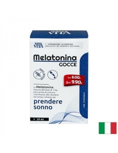 Безсъние Мелатонин SanaVita 1 mg х 15 ml, капки