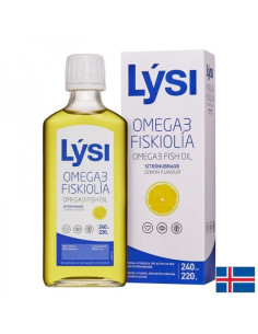 Омега-3 – течно рибено масло EPA - 745 mg, DHA – 490 mg 240 ml с вкус на лимон