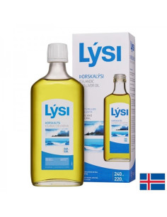 Омега-3 – масло от черен дроб на исландска риба треска EPA – 690 mg, DHA – 920 mg (+ витамини А - D3) 2160 mg, 240 ml