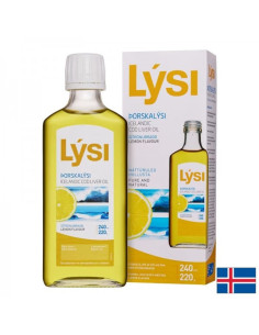 Омега-3 – масло от черен дроб на исландска риба треска EPA – 690 mg, DHA – 920 mg (+ витамини А - D3) 2160 mg, 240 ml с вкус