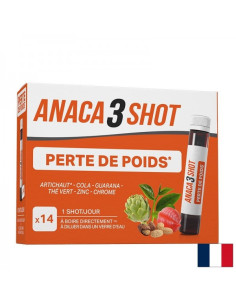 14-дневна програма за детокс и отслабване Анака3 С билки, ядки кола, кофеин и хром 14 флакона х 25 ml