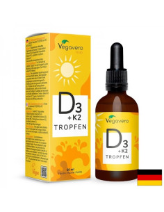 Кости и зъби Витамин D3 + K2 60 ml капки