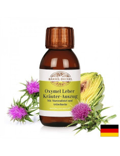 Течна формула за черния дроб и жлъчния мехур Oxymel – с бял трън, артишок и глухарче 100 ml