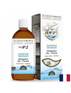 Храносмилане Манган, цинк, хром + екстракти от глухарче и черна ряпа POE N2