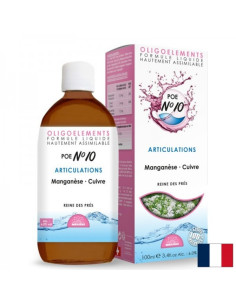 Кости и стави Мед, Манган и Блатен тъжник POE N10 100 ml