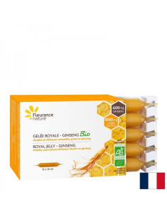 Имунитет и енергия Пчелно млечице + Азиатски Женшен БИО 10 ампули за пиене