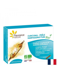 Здрави стави Куркума + Дяволски нокът и Полски хвощ Био 10 ампули за пиене