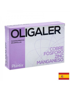 Мед, фосфор, цинк, манган – при алергии Oligaler Oligoelementos Plantis 20 ампули за пиене