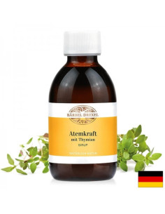 Билков сироп за дихателната система С мащерка, шипка, черна елша и габър 200 ml