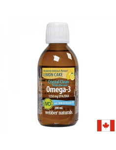 Crystal Clean from the sea Omega-3 1250 mg (EPA/DHA 750/500) Омега-3 + витамин D3 1000 IU 200 ml