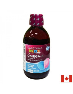 Sea-Licious Kids Omega-3 + Vitamin D3 Омега-3 1500 mg + Витамин D3 400 IU за деца 250 ml