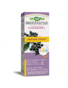 Самбукус Имун сироп за деца с черен бъз, ехинацея и прополис Sambucus Immune Syrup for Kids 120 ml 2