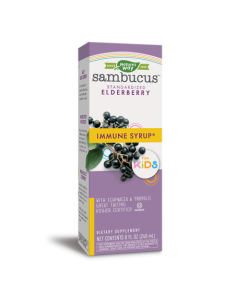 Самбукус Имун сироп за деца с черен бъз, ехинацея и прополис Sambucus Immune Syrup for Kids 240 ml 2