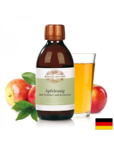 Детоксикация, контрол на кръвната захар и отслабване - Ябълков оцет + зелен чай, билки и витамин С, 250 ml.