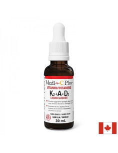 Здрави кости и превенция на остеопороза Витамин К2+ А+ D3 30 ml