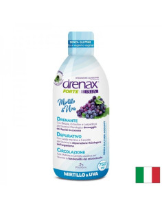 Диуретична формула с гроздово семе и синя боровинка Дренакс - Drenax Forte Plus 750 ml, 25 дози