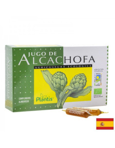 Сок от артишок – черен дроб, жлъчка, детоксикация Jugo De Alcachofa Plantis 20 ампули за пиене