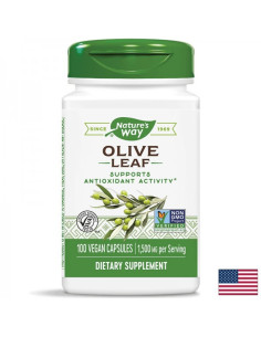 Маслина - Сърдечно здраве и имунна защита Антиоксидант 500 mg, 100 капсули