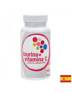 Мускулна и сърдечна функция L-Таурин + Витамин С - Plantis 60 капсули