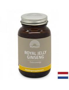 Енергия и силен имунитет Пчелно млечице + Азиатски Женшен 60 капсули