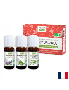 Арома сет За спешна нужда С три вида етерични масла, БИО 3 флакона