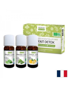 Арома сет Детокс С 3 вида етерични масла, БИО 3 флакона