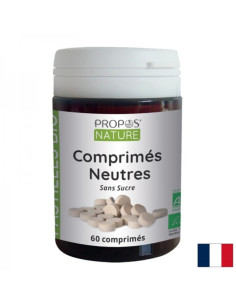 Неутрални смучещи таблетки (без захар) За етерични масла 60 бр.