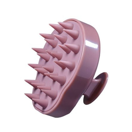 TOUCH TREAT Масажна четка за шампоан и скалп бежова ,1бр