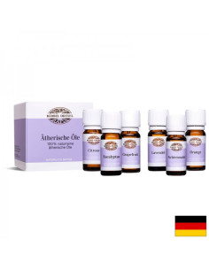 Етерични масла за тонус, енергия и силен имунитет Ätheriscge Öle 6 броя x 10 ml