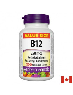 Vitamin B12 Methylcobalamin 250 µg Витамин В12 метилкобаламин 200 сублингвални таблетки